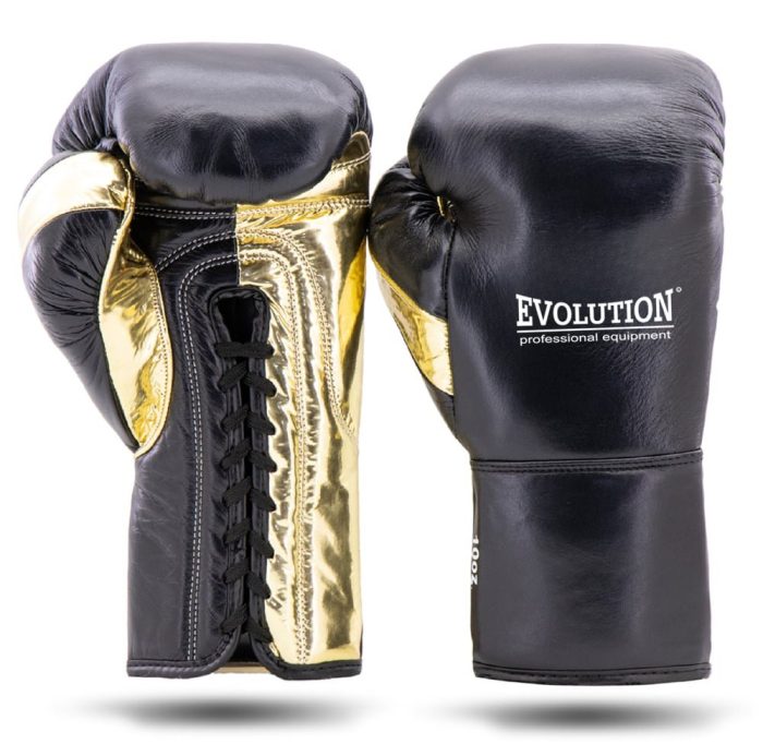 Premium Leather Boxing Gloves Evolution Pro Equipment