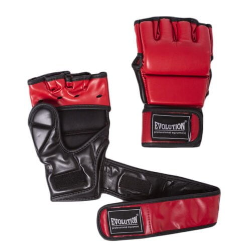 Evolution Red Fight MMA Gloves