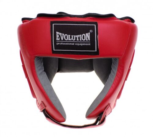 Boxing helmet Evolution, match made of Pro leather